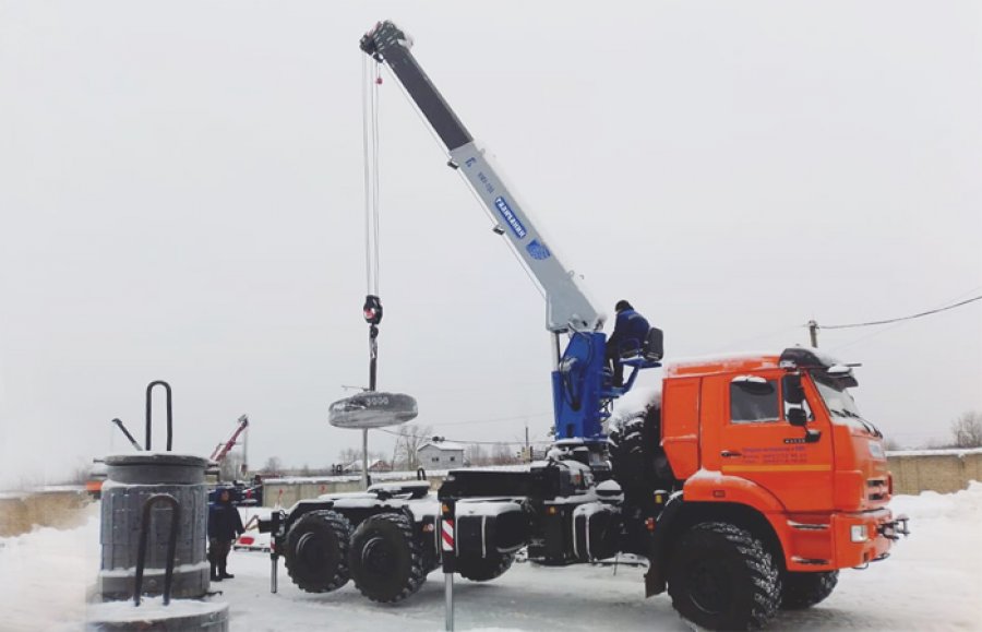 НОВЫЙ КМУ-150 ГАЛИЧАНИН НА БАЗЕ КАМАЗ-43118-50
