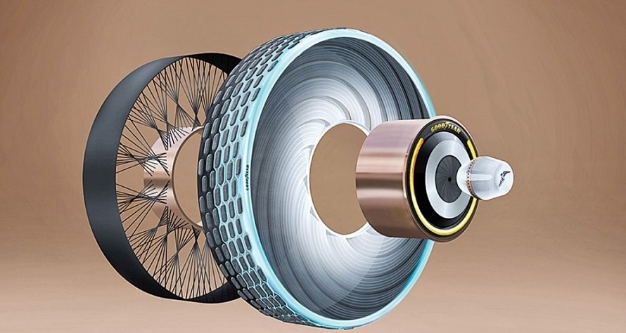 Концептуальной шина reCharge от Goodyear