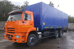 Бортовой КАМАЗ-6520 с тентом