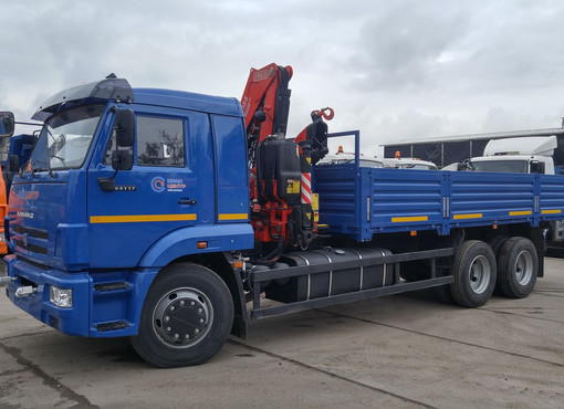 КМУ Fassi F155A.0.22 на шасси КАМАЗ-65117