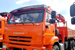 КМУ Kanglim KS2056H на шасси КАМАЗ-43118 с бурильно-крановой установкой