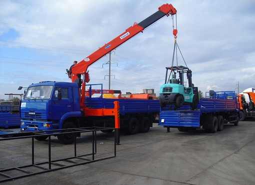 КМУ Kanglim KS1256G-II на шасси КАМАЗ-65117-3010-48