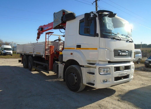 КМУ Kanglim KS1256G-II на шасси КАМАЗ-65207