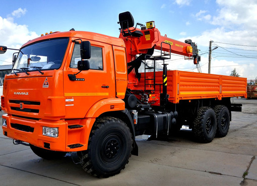 КМУ PALFINGER INMAN IT-150 на шасси КАМАЗ-43118