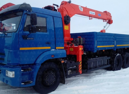 КМУ Kanglim KS1256G-II на шасси КАМАЗ-43118
