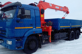 КМУ Kanglim KS1256G-II на шасси КАМАЗ-43118