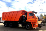 Комбинированная дорожная машина ЭД-405В1 на базе КАМАЗ 6520