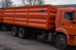 Автопоезд-зерновоз на шасси КАМАЗ-65115-50