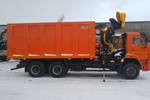 Ломовоз КАМАЗ-6520 с КМУ МАЙМАН-100S