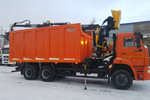 Ломовоз КАМАЗ-6520 с КМУ МАЙМАН-100S