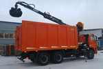 Ломовоз КАМАЗ-6520 с КМУ МАЙМАН-100S