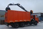 Ломовоз КАМАЗ-6520 с КМУ МАЙМАН-100S