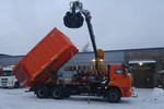Ломовоз КАМАЗ-6520 с КМУ МАЙМАН-100S