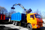 Ломовоз КАМАЗ-65115 с КМУ VM10L74M