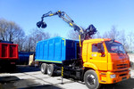 Ломовоз КАМАЗ-65115 с КМУ VM10L74M