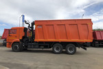 Ломовоз КАМАЗ-65115 с ГМУ VM10L74 и лепестковым грейфером ГЛ-1У