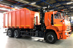 Ломовоз КАМАЗ-6520 с ГМУ VM10L74M с грейфером ГЛ-1У