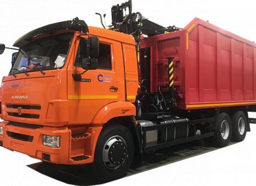 Ломовоз КАМАЗ-65115-3094-50 с ГМУ VM10L74M