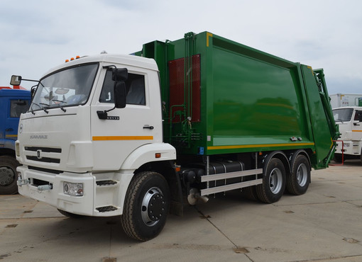 Мусоровоз МКЗ-7017-К3 на базе КАМАЗ-65115