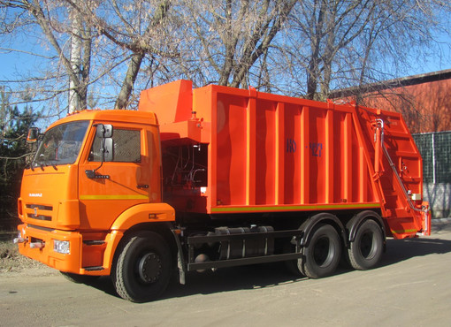 Мусоровоз КО-427-03 на базе КАМАЗ-65115