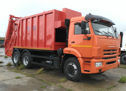 Мусоровоз КО-427-01 на базе КАМАЗ-65115