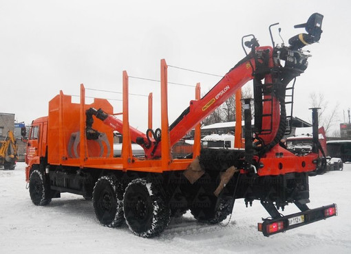 КАМАЗ 65115 с ГМУ Palfinger EPSILON M100L97