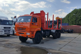 Сортиментовоз КАМАЗ-43118 с ГМУ ОМТЛ-97