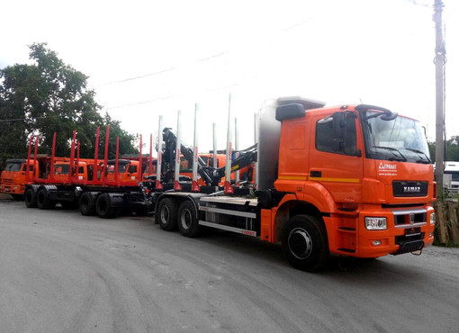 Cортиментовоз КАМАЗ-6580-S c ГМУ KESLA 2009ST