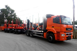 Cортиментовоз КАМАЗ-6580-S c ГМУ KESLA 2009ST