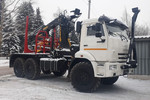 Сортиментовоз на шасси КАМАЗ-43118 с ГМУ ОМТЛ 70