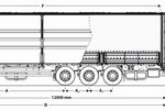 Полуприцеп бортовой KÖGEL S24-1 TIR