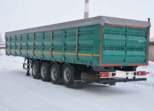 Бортовой полуприцеп-зерновоз НЕФАЗ-93346-0330110