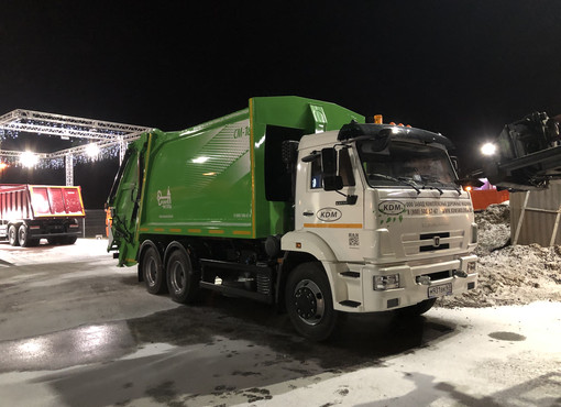 Мусоровоз СМ-18 на шасси КАМАЗ-65115