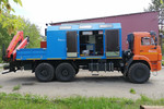 Фургон 7727А-10 с КМУ ИМ-150N на шасси КАМАЗ-43118
