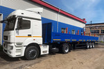 Автопоезд КАМАЗ-5490-022-87 с бортовым полуприцепом НЕФАЗ-93341