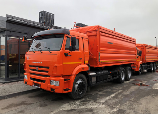 Зерновоз КАМАЗ-65115-50