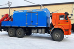 Фургон с КМУ Palfinger РК 15500 на шасси КАМАЗ-43118