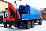 Фургон с КМУ Palfinger РК 15500 на шасси КАМАЗ-43118