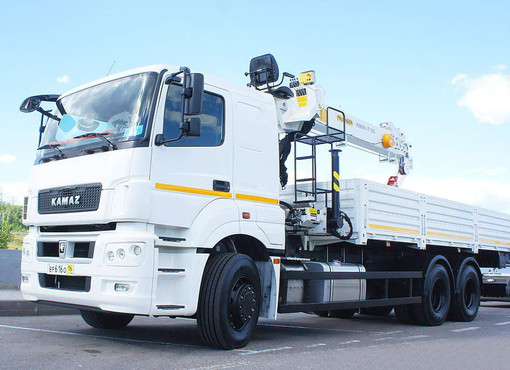 Бортовой с КМУ ИТ-150 на шасси КАМАЗ-65207-1002-87