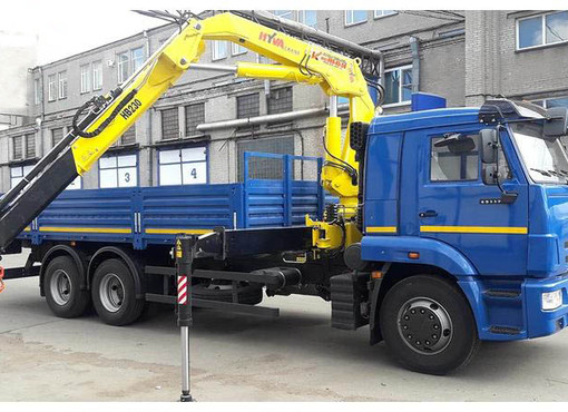 КМУ HYVA CRANE HB230 E2 на шасси КАМАЗ-65117-3010-48