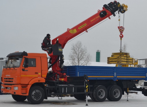 КМУ INMAN IТ 200 на шасси КАМАЗ-65117