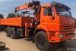 КМУ Hangil HGC-756 на шасси КАМАЗ-43118-73094-50