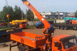 КМУ Hangil HGC-756 на шасси КАМАЗ-43118-73094-50