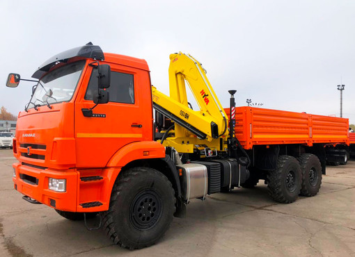 КМУ HYVA CRANE HB150 E2 на шасси КАМАЗ-43118-73094-50