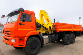 КМУ HYVA CRANE HB150 E2 на шасси КАМАЗ-43118-73094-50