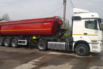 Автопоезд КАМАЗ-5490-053-87 с самосвальный полуприцепом НЕФАЗ-9509-016-30