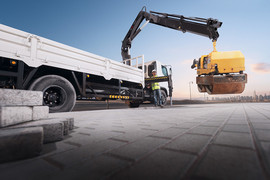 КМУ Hiab X-CL 23 на шасси КАМАЗ-65207
