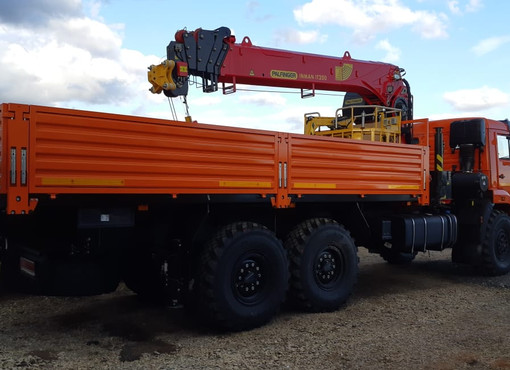КМУ Palfinger IT-200 на шасси КАМАЗ-43118-50 с БУР