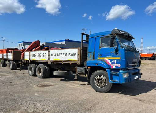 КМУ Palfinger РК-15500А на шасси КАМАЗ-65117 2012 г. в.