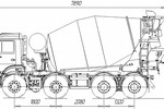 АБС 58147Y на шасси КАМАЗ-65408-3928-А5 2018 г. в.